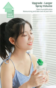 Clear Cactus Ultrasonic Air Humidifier - ilove-ornaments.com