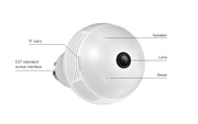 LED Light 960P Wireless Home Security CCTV Fisheye Bulb - ilove-ornaments.com
