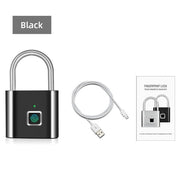 Fingerprint Smart Pad Lock - ilove-ornaments.com
