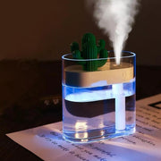 Clear Cactus Ultrasonic Air Humidifier - ilove-ornaments.com