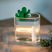 Clear Cactus Ultrasonic Air Humidifier - ilove-ornaments.com