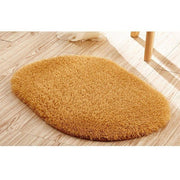 Non-Slip Absorbent Soft Microfiber Oval Bathroom Rugs - ilove-ornaments.com