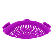 Silicone Clip On Pot Strainer Drainer - ilove-ornaments.com