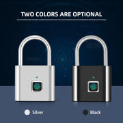 Fingerprint Smart Pad Lock - ilove-ornaments.com