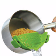 Silicone Clip On Pot Strainer Drainer - ilove-ornaments.com
